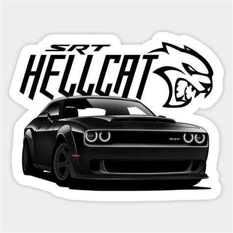 Challenger SRT Hellcat Black - Shop Now