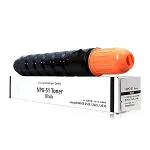J9 Toner NPG-51 Toner Cartridge Compatible for Printers IR2520i, 2525i ...
