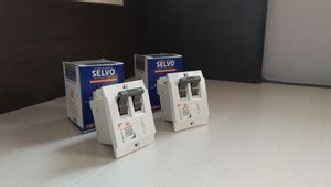 Selvo C-20A Double Pole Flush Mounted Mini MCB (PACK OF 2) MCB Price in ...