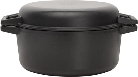 Boretti Solido Gietijzeren Braadpan met Grilldeksel | 26 cm | 5,8 L ...