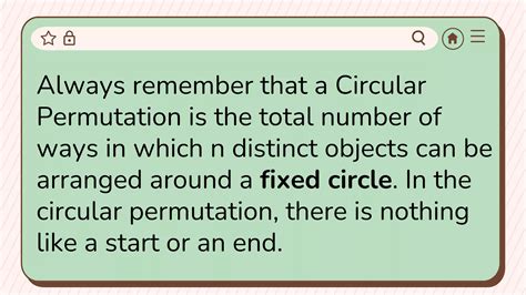 Image result for Circular Permutation Tutorial