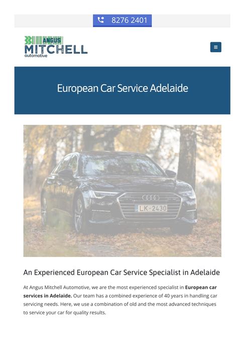 PPT - European Car Service Adelaide PowerPoint Presentation, free download - ID:11824010