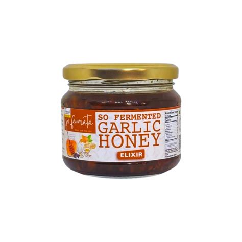 Fermented Garlic Honey Elixir with Ginger & Turmeric – Tassyam Organics