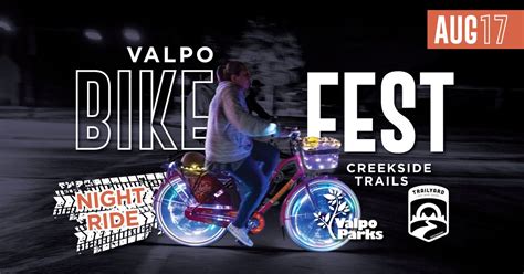 Night Ride at Valpo Bike Fest, Creekside Golf Course & Training Ctr ...
