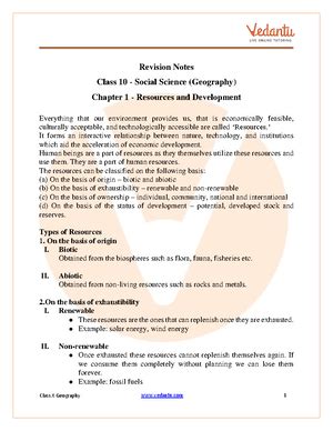 Disaster management project class 9 - Page No. 1 introduction DISESTER ...