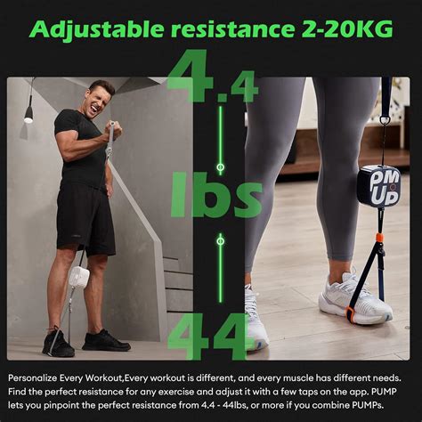 Buy UNITREE PUMP Pro Motor Powed All-in-one Smart Pocket Gym, 4.4-44lbs ...