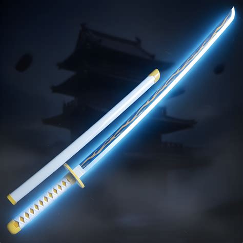 Zenitsu Agatsuma Thunder Breathing | LED Katana | Collectible – Awrix