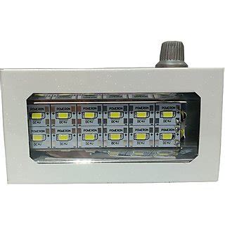 Rechargeable LED Light with 12 bulbs in Metal body : Amazon.in