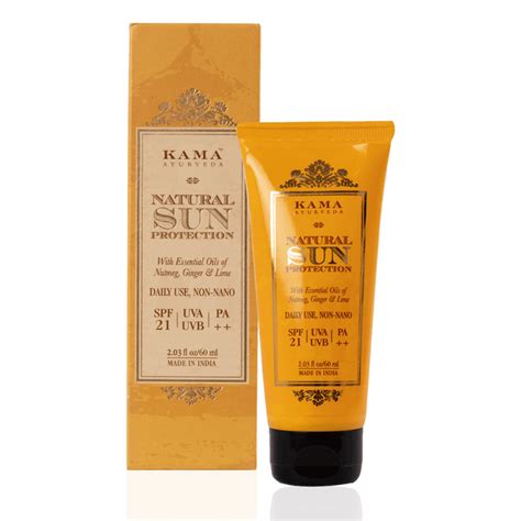 Buy Natural Ayiurvedic Sunscreen for Oily Skin | Kama Ayurveda