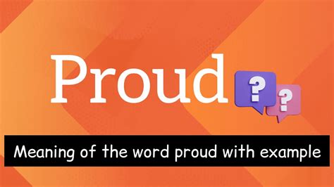 Proud meaning with example in sentence|@EnglishLessonswithErum - YouTube