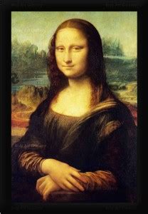 Braj Art Gallery Mona Lisa by Leonardo Da Vinci Painting Photo Frame ...
