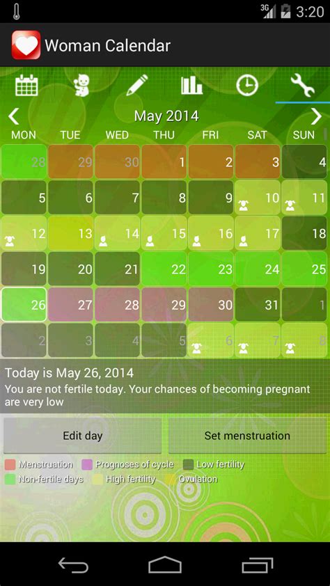 Woman Calendar - App on Amazon Appstore