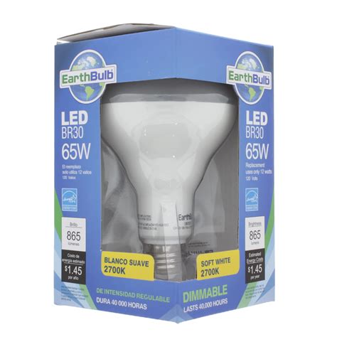 EarthBulb BR30 65-Watt Soft White LED Bulb - Shop Light bulbs at H-E-B