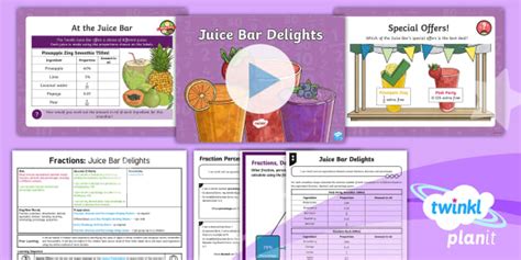 PlanIt Maths Y6 Fractions: Percentage Equivalents (3) Lesson Pack