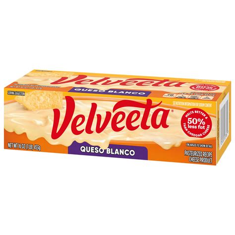 Velveeta Queso Blanco Cheese Block 16 oz | Shipt