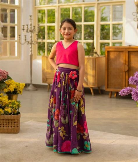 Lehenga for Girls – Shop Festive, Party & Wedding Styles – FayonKids