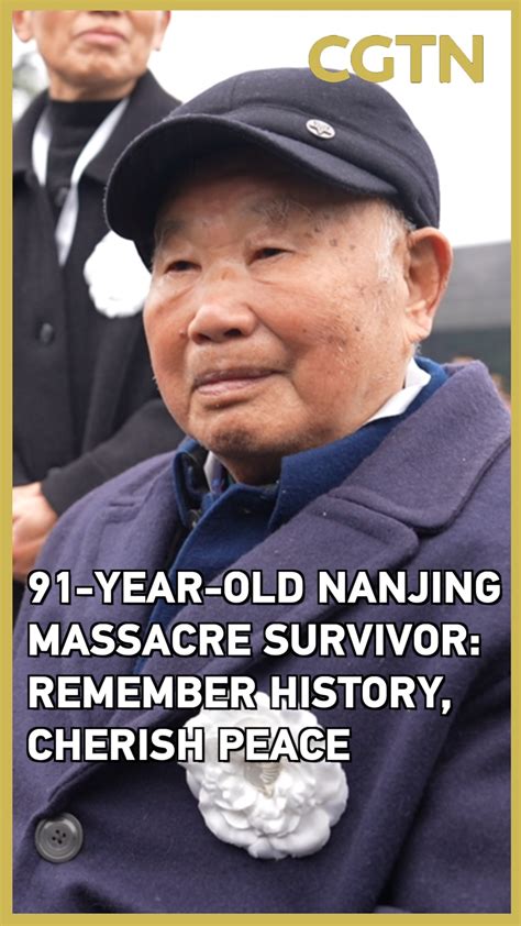 91-year-old Nanjing Massacre survivor: Remember history, cherish peace ...