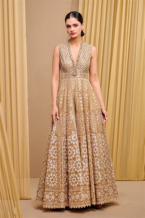 Sequin Architecture Motif Jumpsuit – Tarun Tahiliani Official