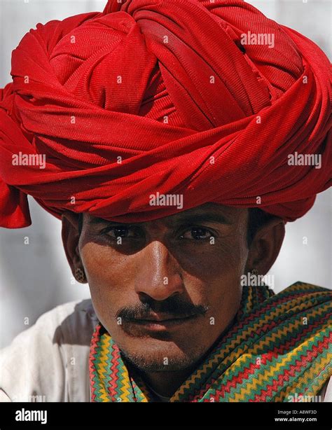 Man In A Red Turban