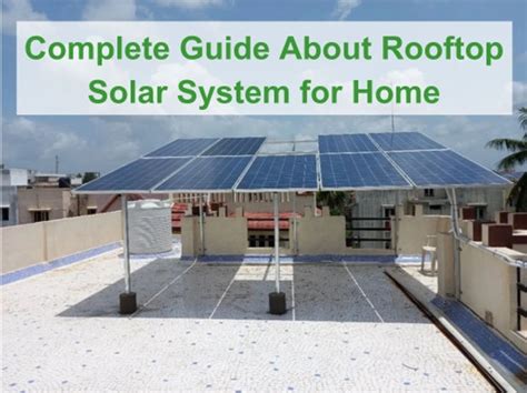 Rooftop Solar System for Home, Price in India, Subsidy, Benefits (2025)