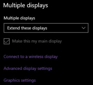 Image result for Extend Mode Display