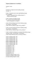 Image result for Chapter 6 Python Lab 6 1. List Basics