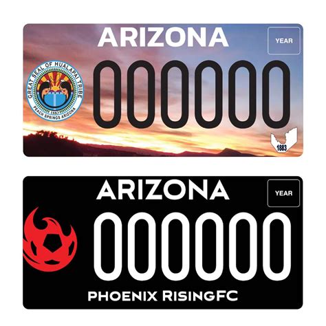 Arizona DMV Adds New Specialty License Plate Options, 104 Customization ...