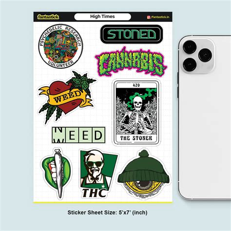 High Times Sticker Sheet – Fantastick