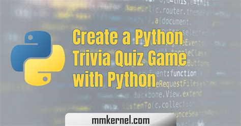 How to Create a Quiz in Python 的图像结果