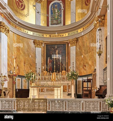 St Patrick's Catholic Christian Irish church, Soho, London, England ...