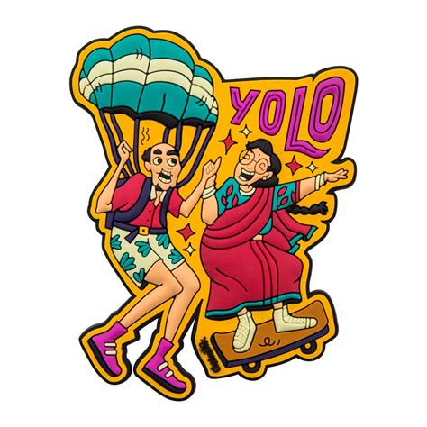 Buy Chumbak Pvc Fridge Magnet (9 x 7 cm, Multicolour) Online at Low ...