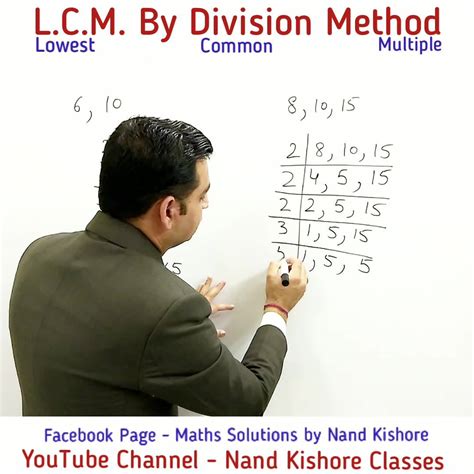 Image result for LCM Using Common Division Method