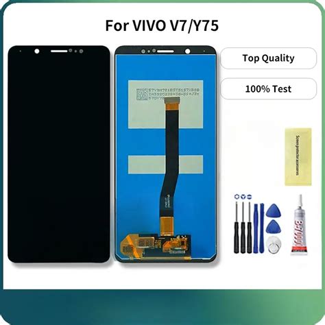For Vivo V7 Y75 LCD Screen Assembly Replacement Ultra Clear LCD Display ...