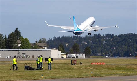 Boeing's newest version of the 737 Max makes first flight