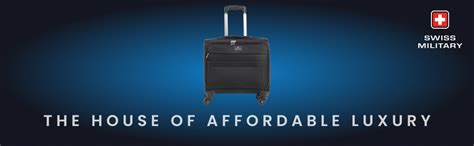 Buy Swiss Military Cooper Luggage Bag, Soft-Sided Trolley Bag, Cabin ...