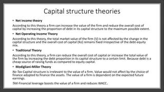 Image result for Net Operating Income Capital Structure
