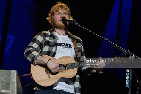 Ed Sheeran performs in concert on the opening night of his Australian ...