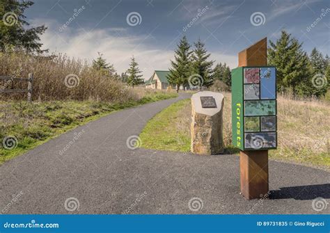 Powell Butte Park in Portland Oregon. Editorial Image - Image of spring ...