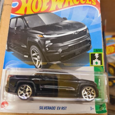 Hot Wheels Silverado EV RST Black | Sams Toy World in Ahmedabad Gujarat ...