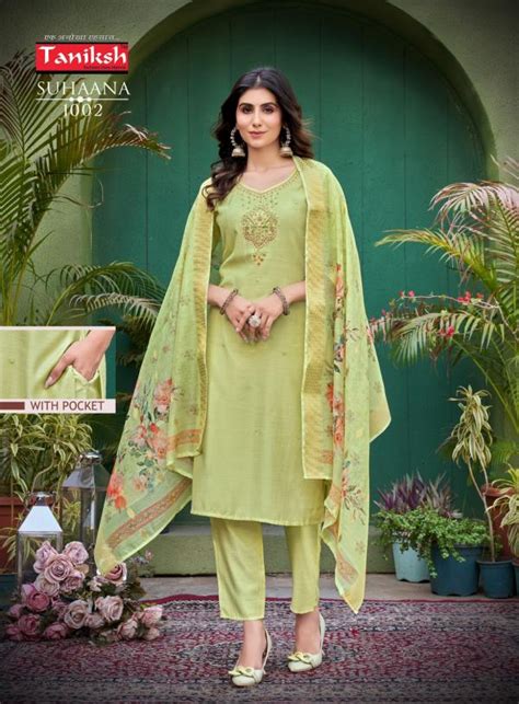 Taniksh Suhaana Vol 1 Kurti Bottom With Dupatta Collection: Textilecatalog
