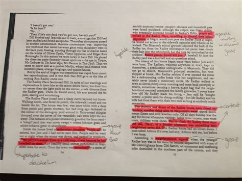 English Literature: Arthur "Boo" Radley