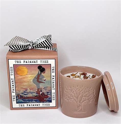 THE FARAWAY TREE Scented Ceramic Jar Candle with a Lid - Mumbai ...