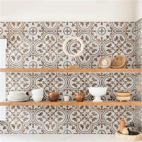 Buy Amazon Arte Loire Noce 9-3/4 in. x 9-3/4 in. Porcelain Floor and ...