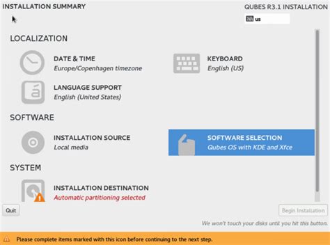 Qubes OS Installation 的图像结果
