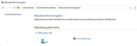 Turn Off BitLocker Windows 1.0 的图像结果