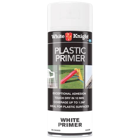 White Knight 300g White Plastic Primer Spray Paint - Bunnings Australia