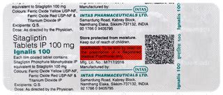 Ignalis 100 Mg Tablet 10 - Uses, Side Effects, Dosage, Price | Truemeds