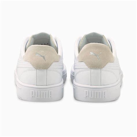 Puma Unisex Kids & Womens Serve Pro Lite Sneaker Shoes 37490201 (White ...