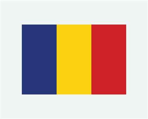 National Flag of Romania. Romanian Country Flag. Romania Detailed Banner. EPS Vector ...
