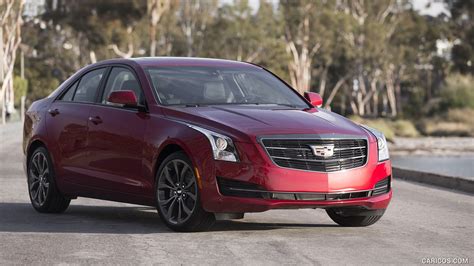 2016 Cadillac ATS Sedan Black Chrome Package (Color: Red Obsession Tintcoat) | Front